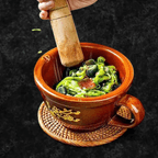 Best Hand Smashed Pepper Pepper with Century Egg擂辣椒皮蛋 in Chicago, IL