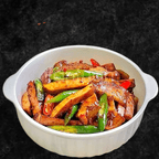 Best Stir Fried Bacon with Thick Bean Curd腊肉香干 in Chicago, IL